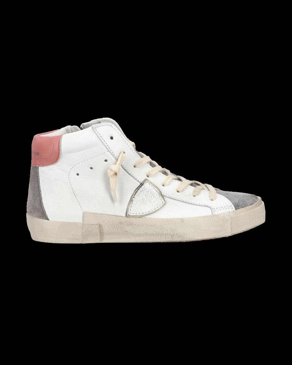 Philippe Model Sneaker casual Prsx da donna in pelle - Antracite e bianco Saldi