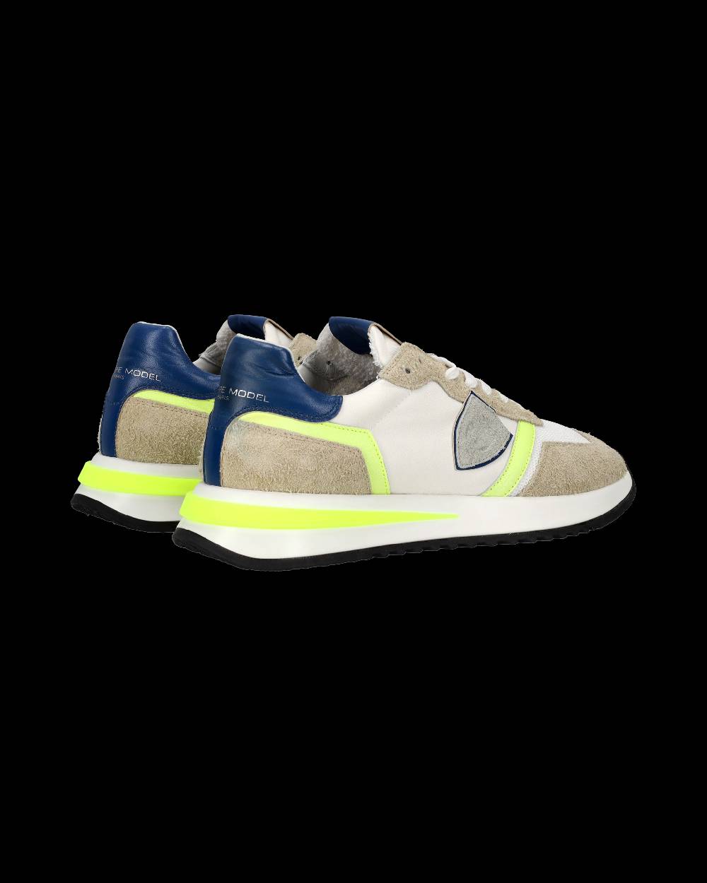 Philippe Model Sneaker bassa Tropez 2.1 uomo - bianco, giallo e blu Hotsell