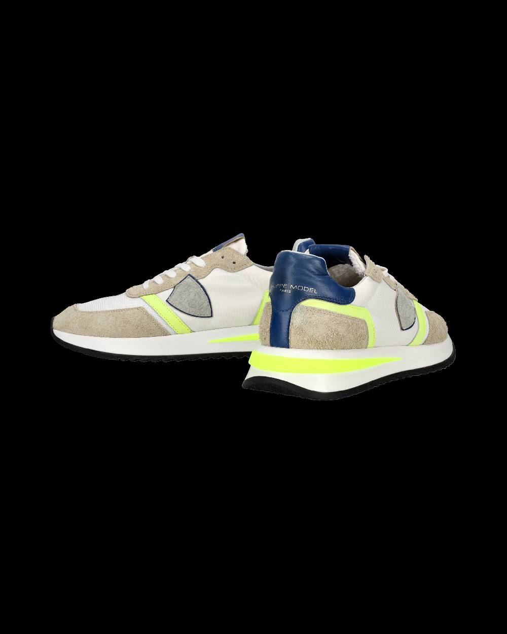 Philippe Model Sneaker bassa Tropez 2.1 uomo - bianco, giallo e blu Hotsell
