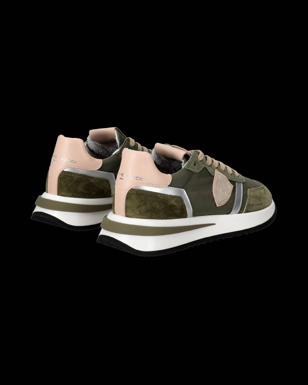 Philippe Model Sneaker basse Tropez 2.1 donna - verde militare e rosa Comprane uno, ottenene uno gratis
