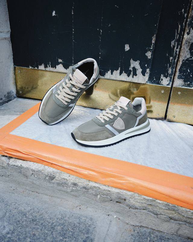Philippe Model Sneaker basse Tropez 2.1 donna - verde militare e rosa Comprane uno, ottenene uno gratis