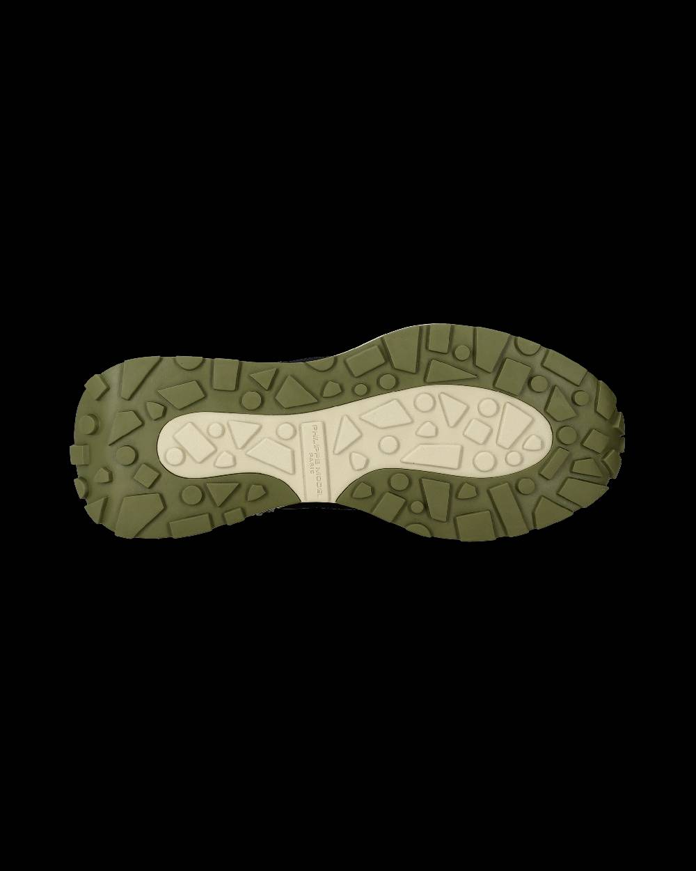 Philippe Model Sneakers basse Antibes da Uomo in nylon e pelle - nero militare Vendite Flash