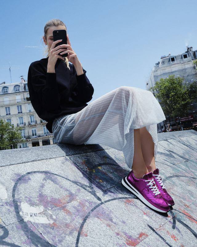 Philippe Model Sneaker basse Tropez 2.1 donna - fucsia Nuova