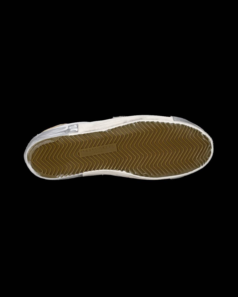 Philippe Model Sneakers Prsx da Uomo Bianche e Bordeaux in Pelle Nuovo