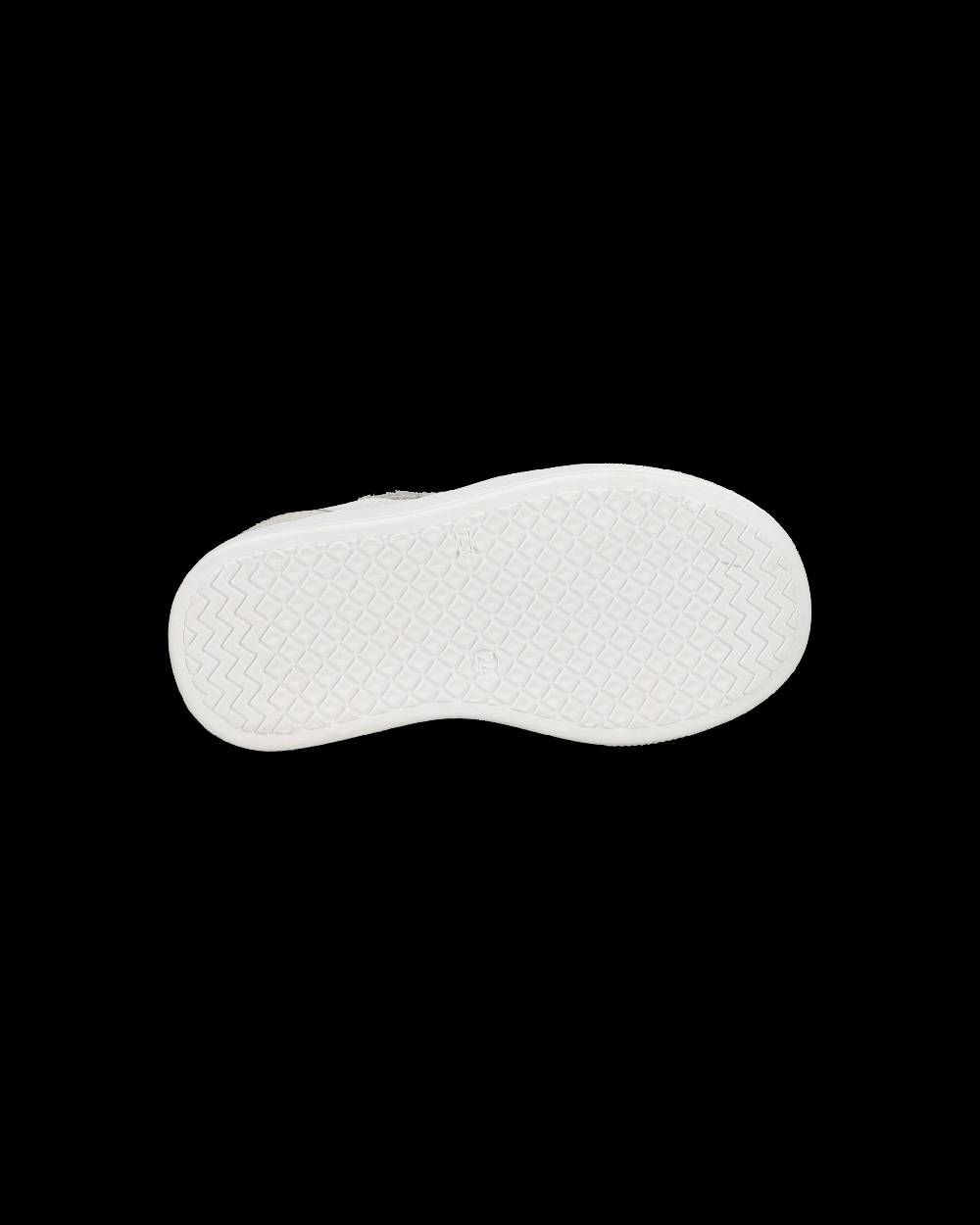 Philippe Model Baby Nice Low-Top Sneakers in Leather, White Blue Promozione Limitata