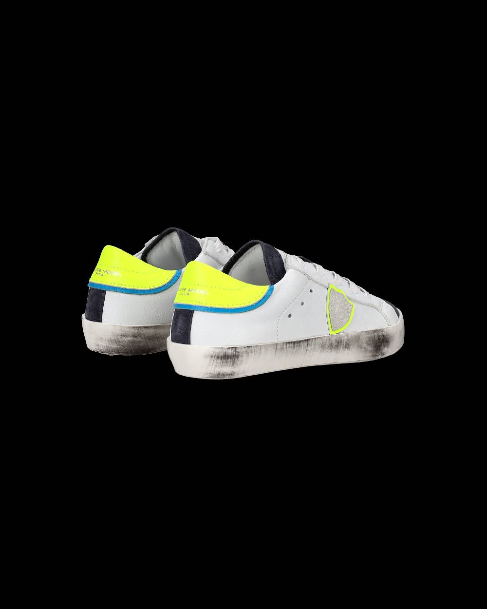 Philippe Model Scarpe da Bambini Prsx Bianche e Gialle in Pelle Hotsell