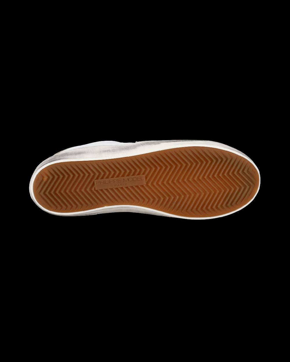 Philippe Model Sneakers Prsx da Ragazzi Bianche e Verdi in Pelle Vendita Calda