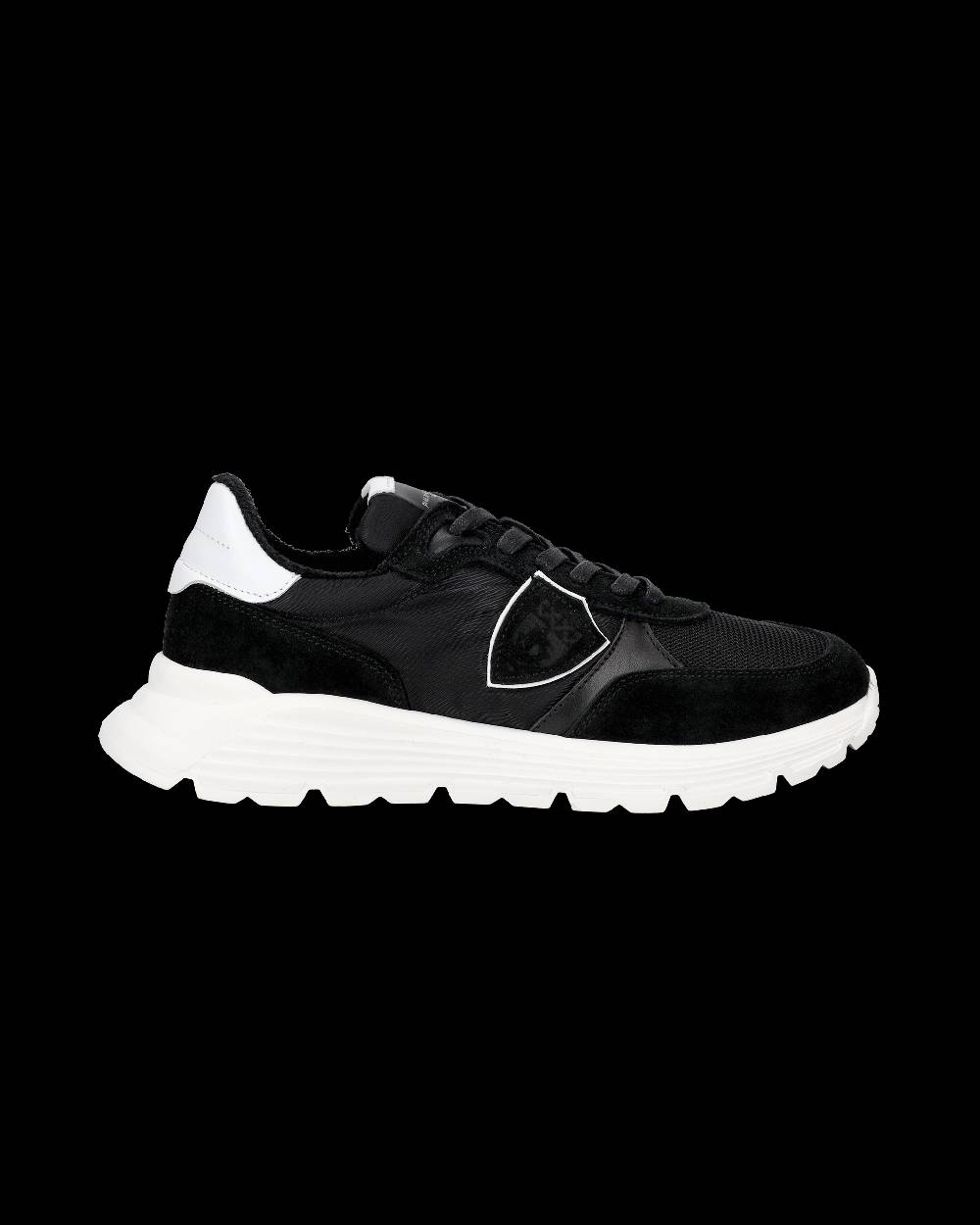 Philippe Model Sneakers Antibes da Ragazzi Nere in Tessuto Tecnico Negozio