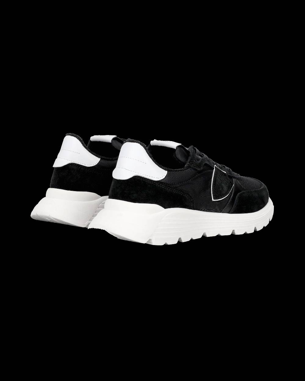 Philippe Model Sneakers Antibes da Ragazzi Nere in Tessuto Tecnico Negozio