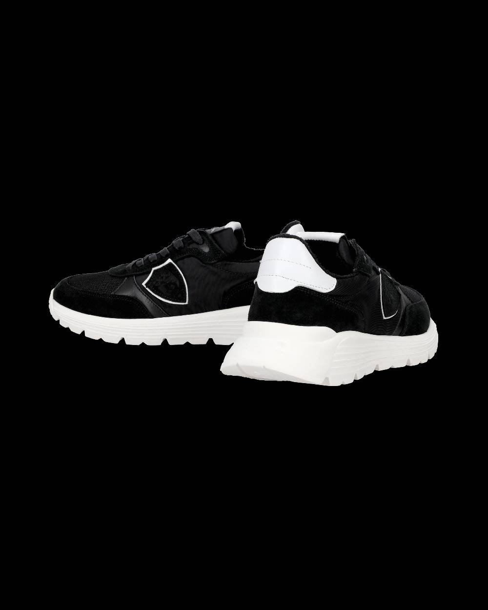 Philippe Model Sneakers Antibes da Ragazzi Nere in Tessuto Tecnico Negozio