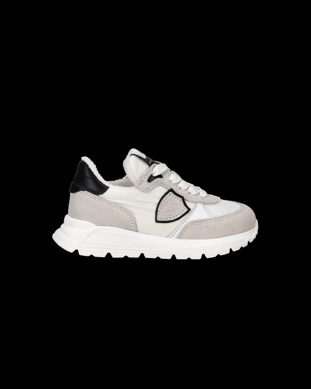 Philippe Model Scarpe da Bambini Antibes Bianche in Tessuto Tecnico Qualità Garantita