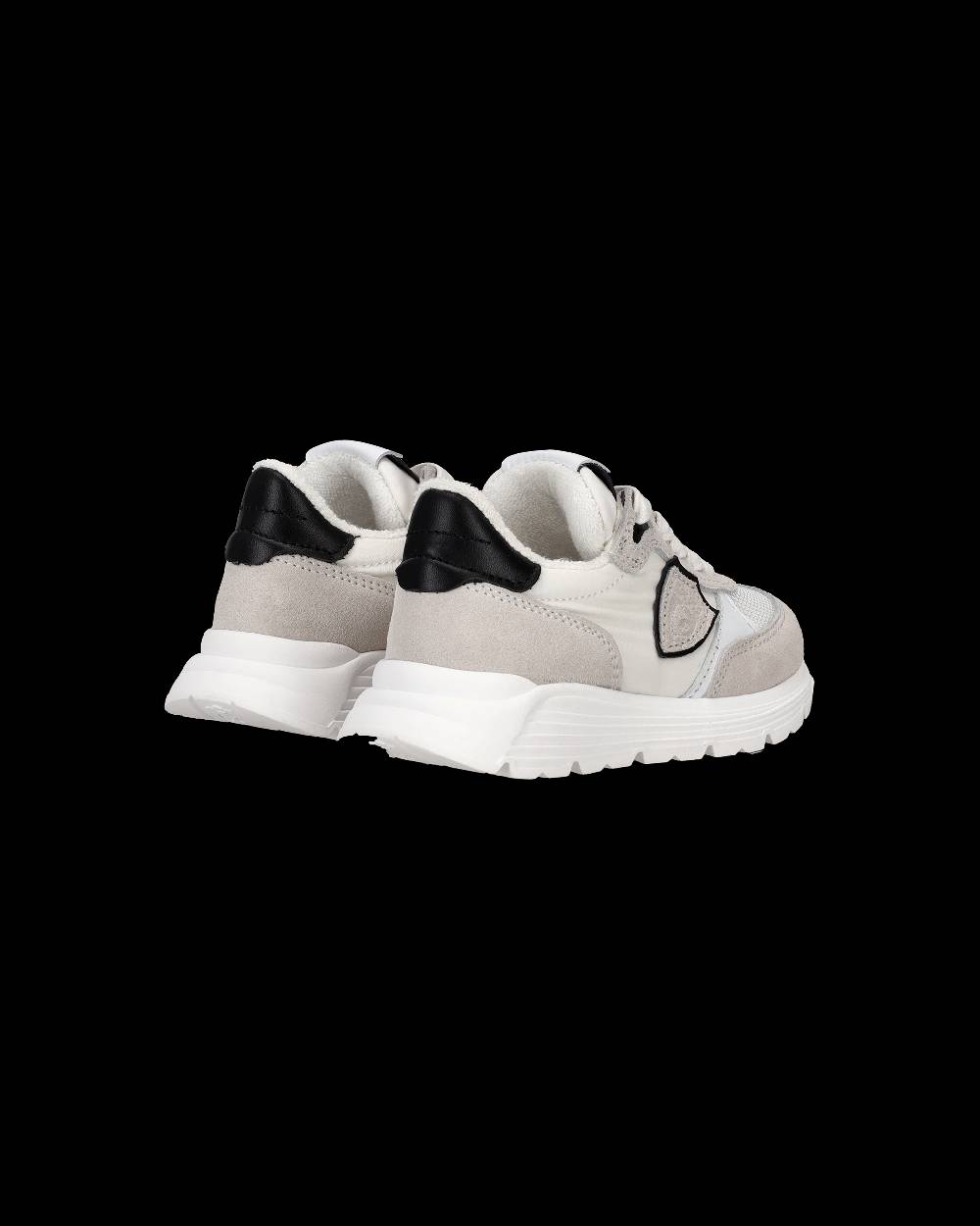 Philippe Model Scarpe da Bambini Antibes Bianche in Tessuto Tecnico Qualità Garantita