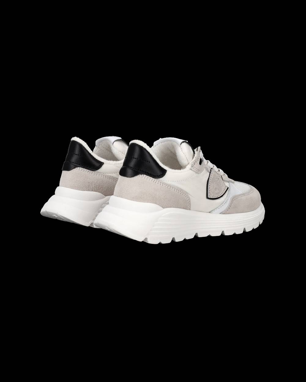 Philippe Model Sneakers Antibes basse da Bambini Bianche in Tessuto Tecnico Moda