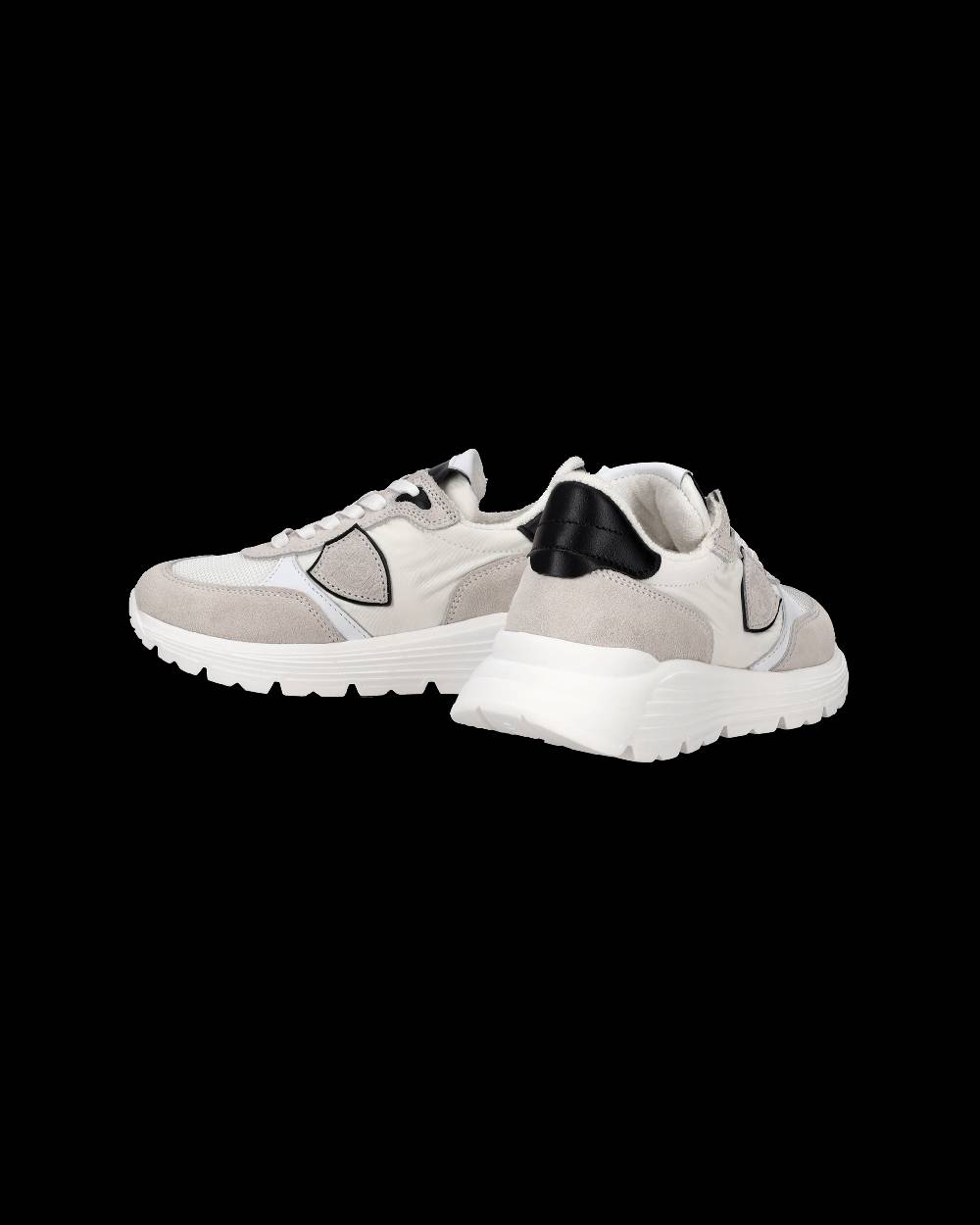 Philippe Model Sneakers Antibes basse da Bambini Bianche in Tessuto Tecnico Moda