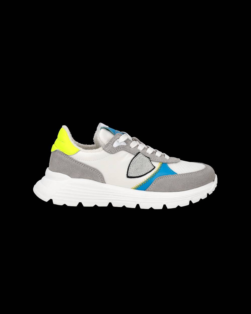Philippe Model Sneakers Antibes da Bambini Grigie in Pelle Soddisfazione Garantita