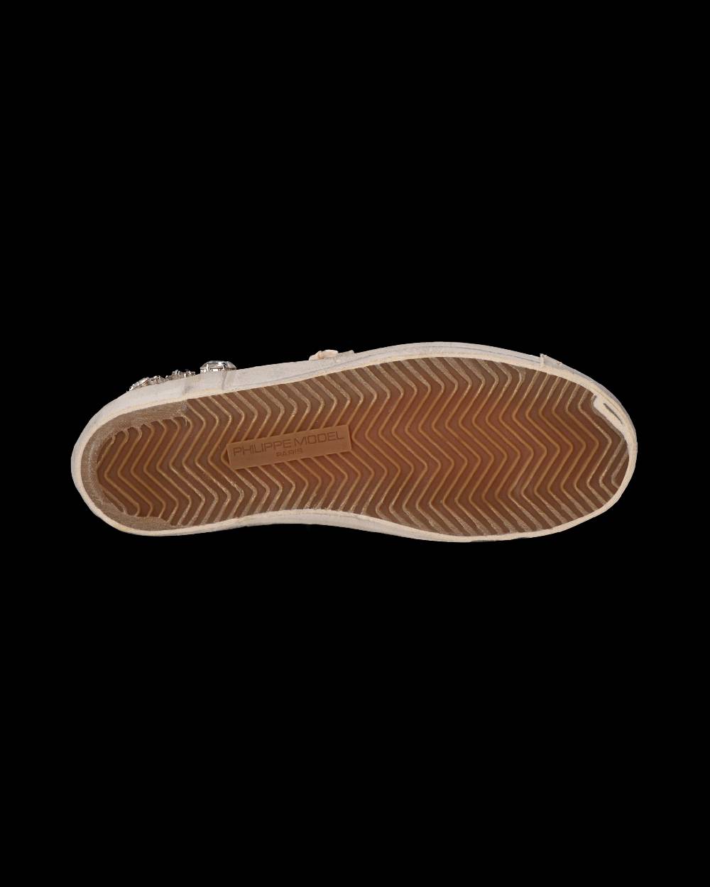 Philippe Model Sneaker Prsx Donna Con Cristalli, Bianco Negozi Online