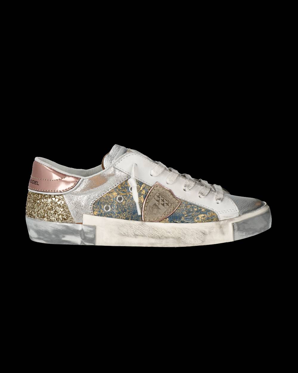 Philippe Model Sneaker Prsx Donna, Azzurro Oro Novità