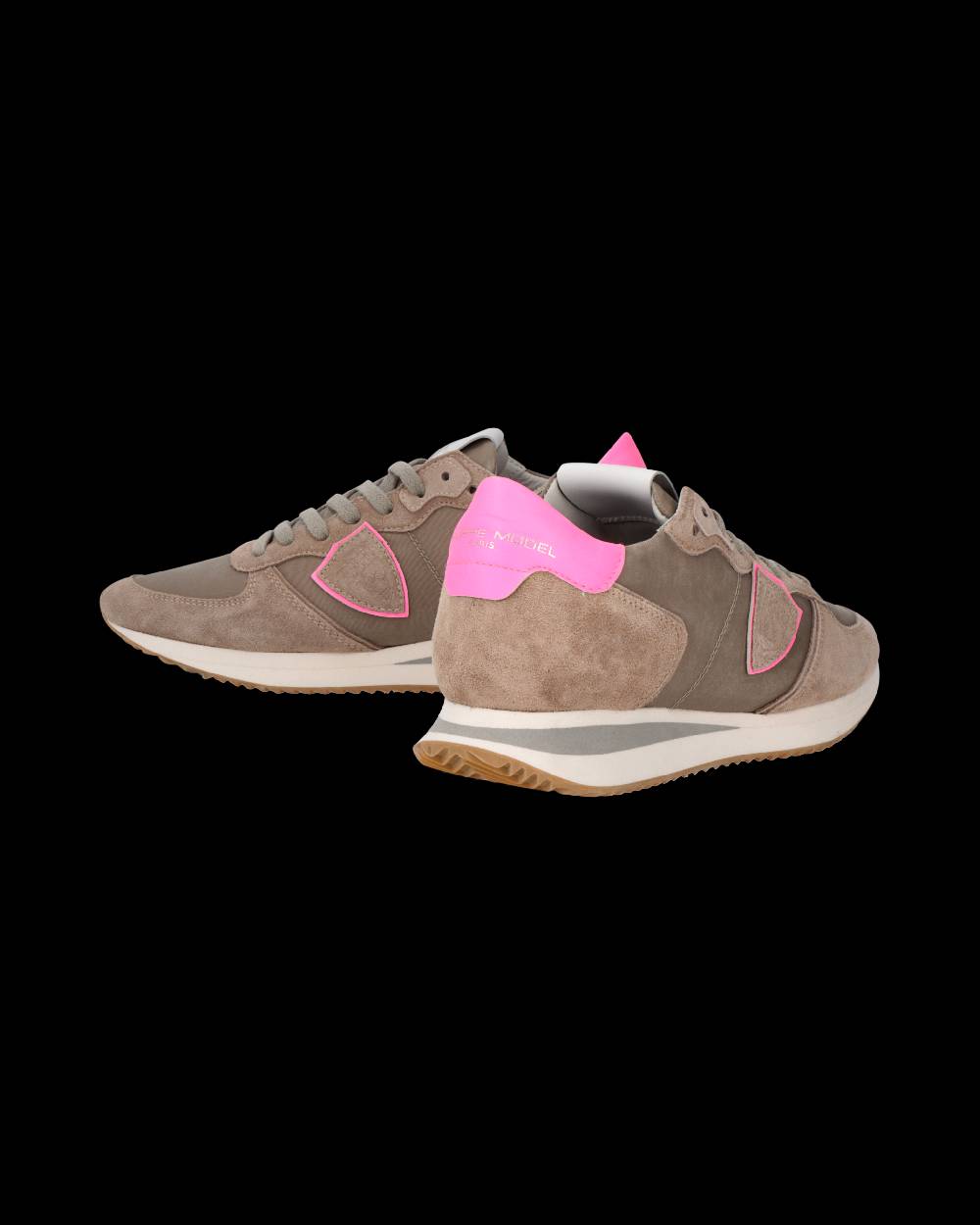 Philippe Model Sneaker Trpx Donna, Beige e Fucsia Sconto