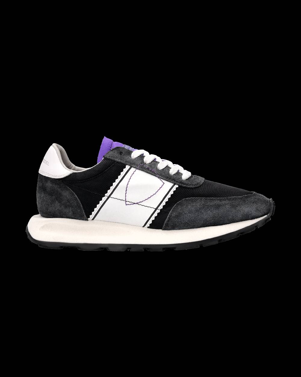 Philippe Model Sneaker Running Tour Donna, Nero e Violetto 2025
