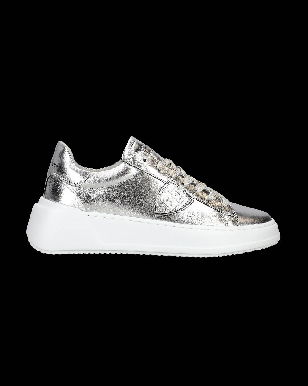 Philippe Model Sneaker bassa Tres Temple donna - argento Soddisfazione Garantita