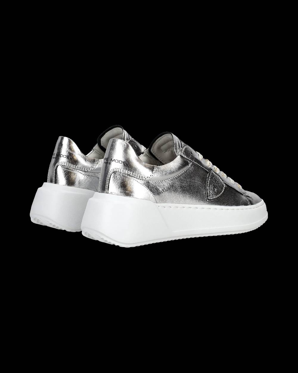 Philippe Model Sneaker bassa Tres Temple donna - argento Soddisfazione Garantita