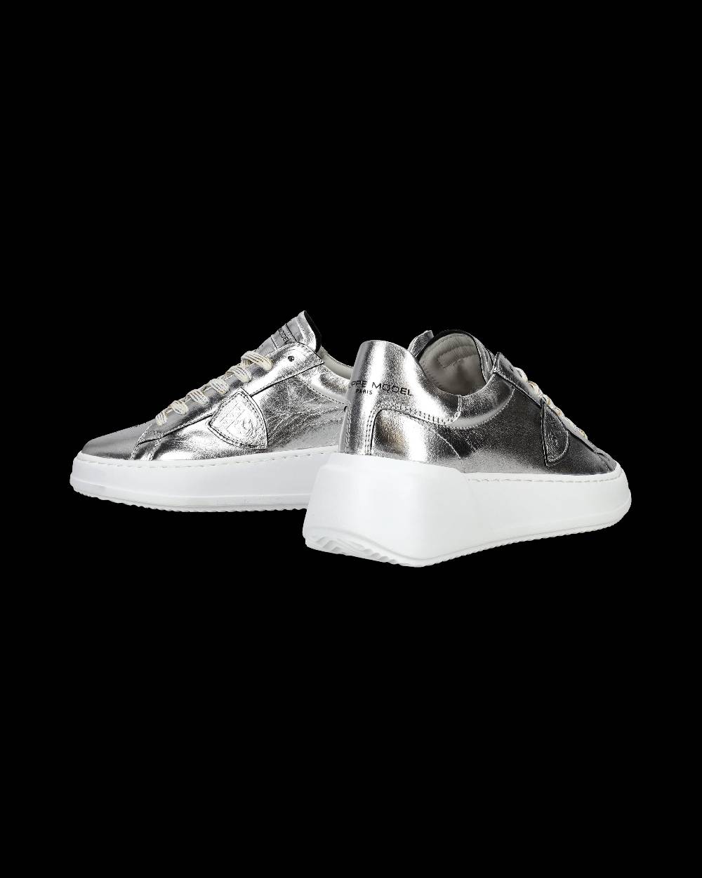 Philippe Model Sneaker bassa Tres Temple donna - argento Soddisfazione Garantita