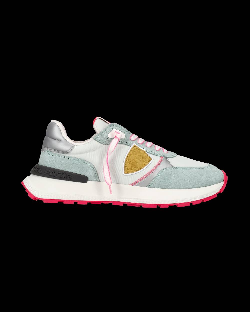 Philippe Model Sneaker bassa Antibes donna - verde acqua e fucsia Qualità Garantita