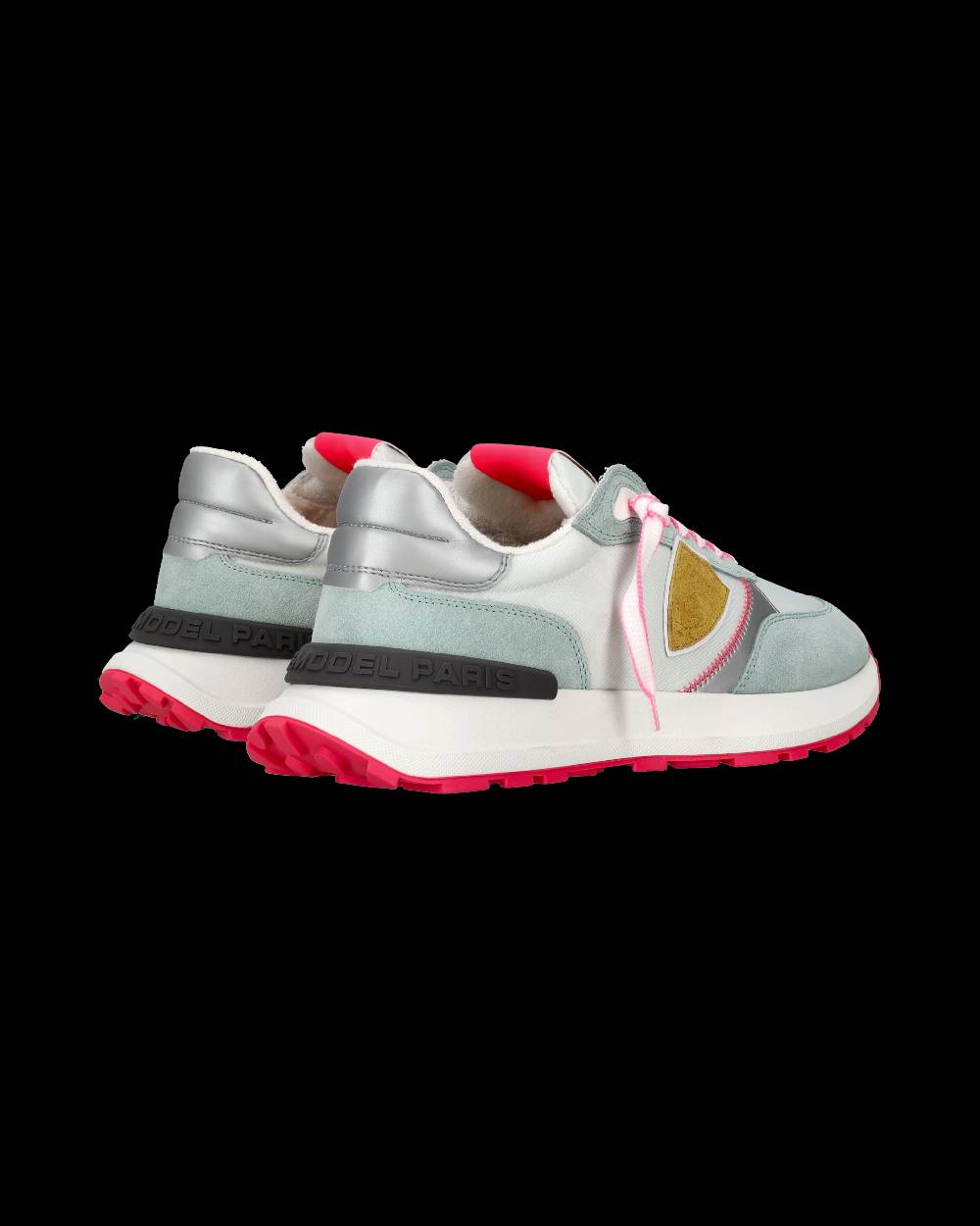 Philippe Model Sneaker bassa Antibes donna - verde acqua e fucsia Qualità Garantita