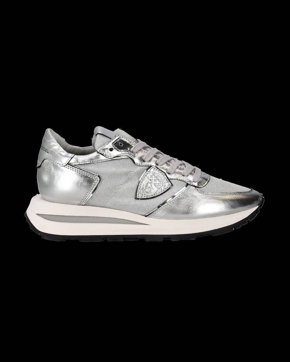 Philippe Model Sneaker basse Tropez Haute donna - argento Promozione Limitata