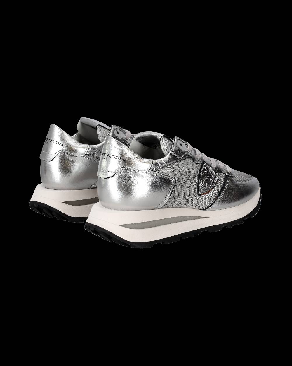 Philippe Model Sneaker basse Tropez Haute donna - argento Promozione Limitata