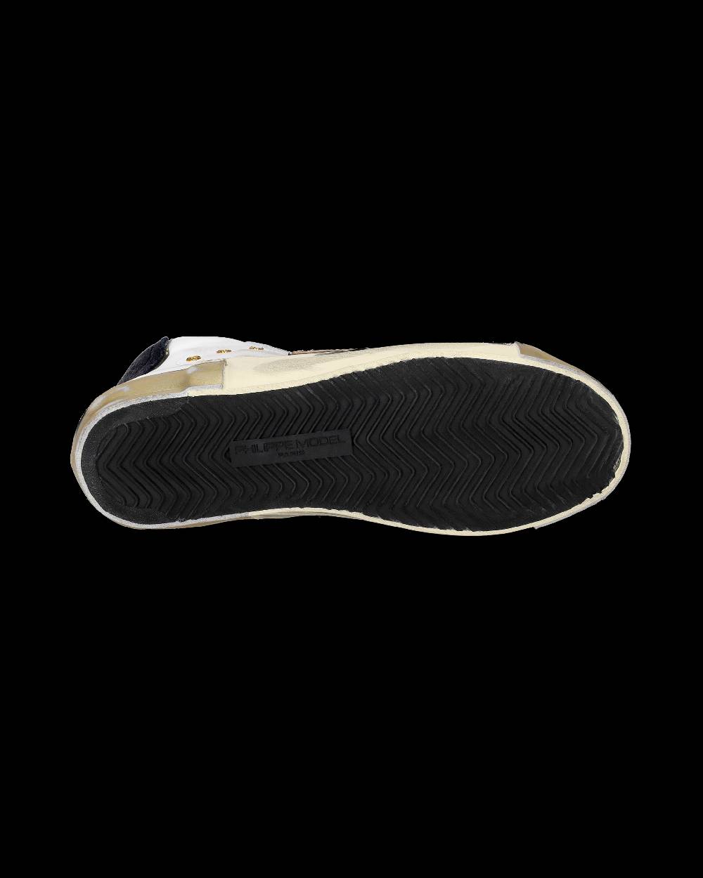 Philippe Model Sneaker high Paris donna - bianco e oro Fino Al -60%
