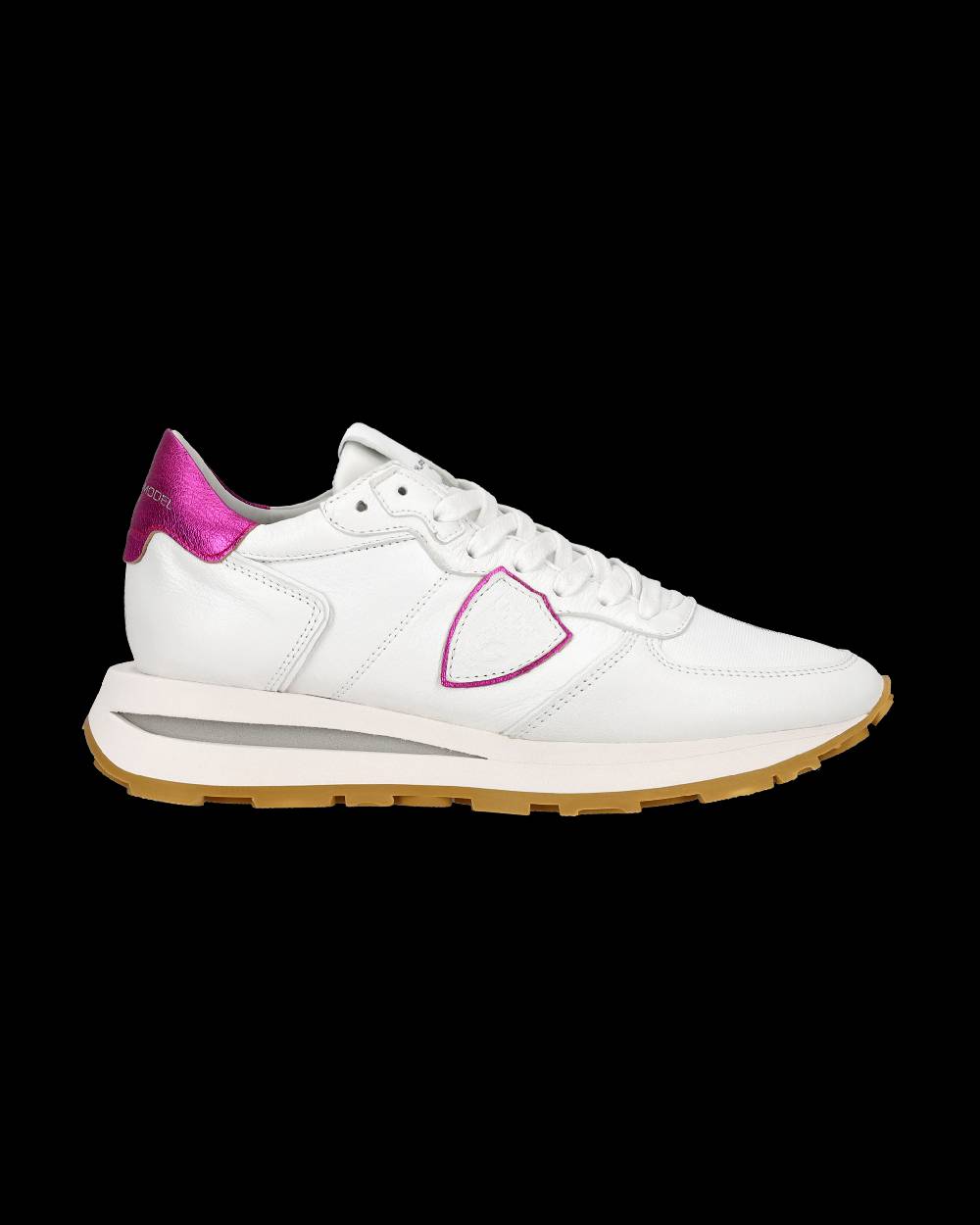 Philippe Model Sneaker basse Tropez Haute donna - bianco e fucsia Shopping Online
