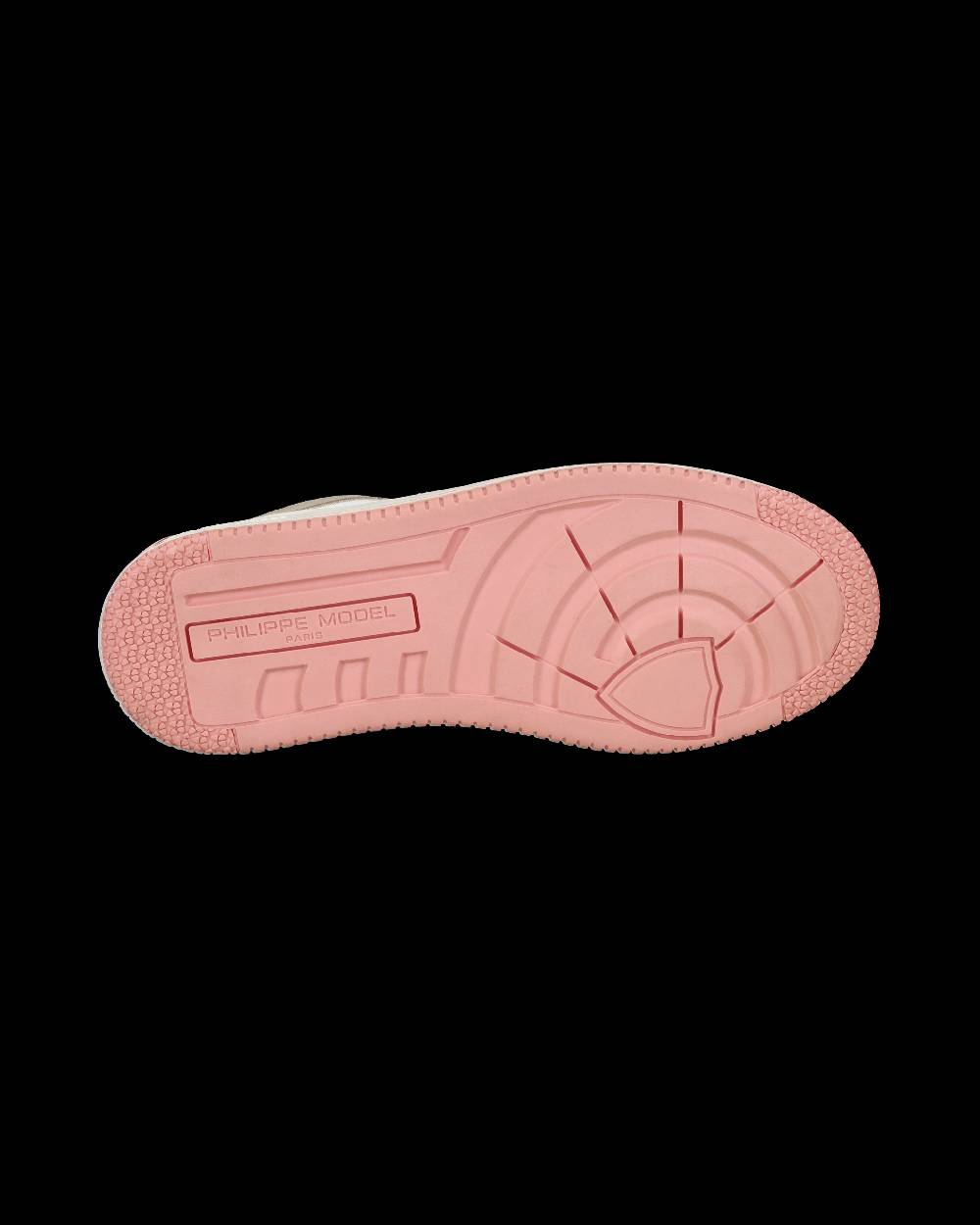 Philippe Model Sneakers Lyon da Donna Bianche e Rosa in Pelle Riciclata Economico