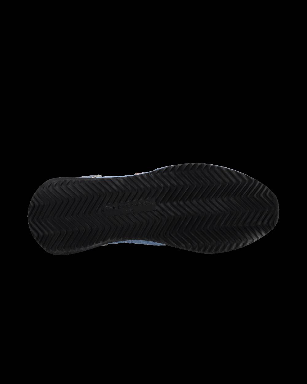 Philippe Model Sneaker casual Trpx da uomo in nylon e pelle Nabuk - Azzurro Online