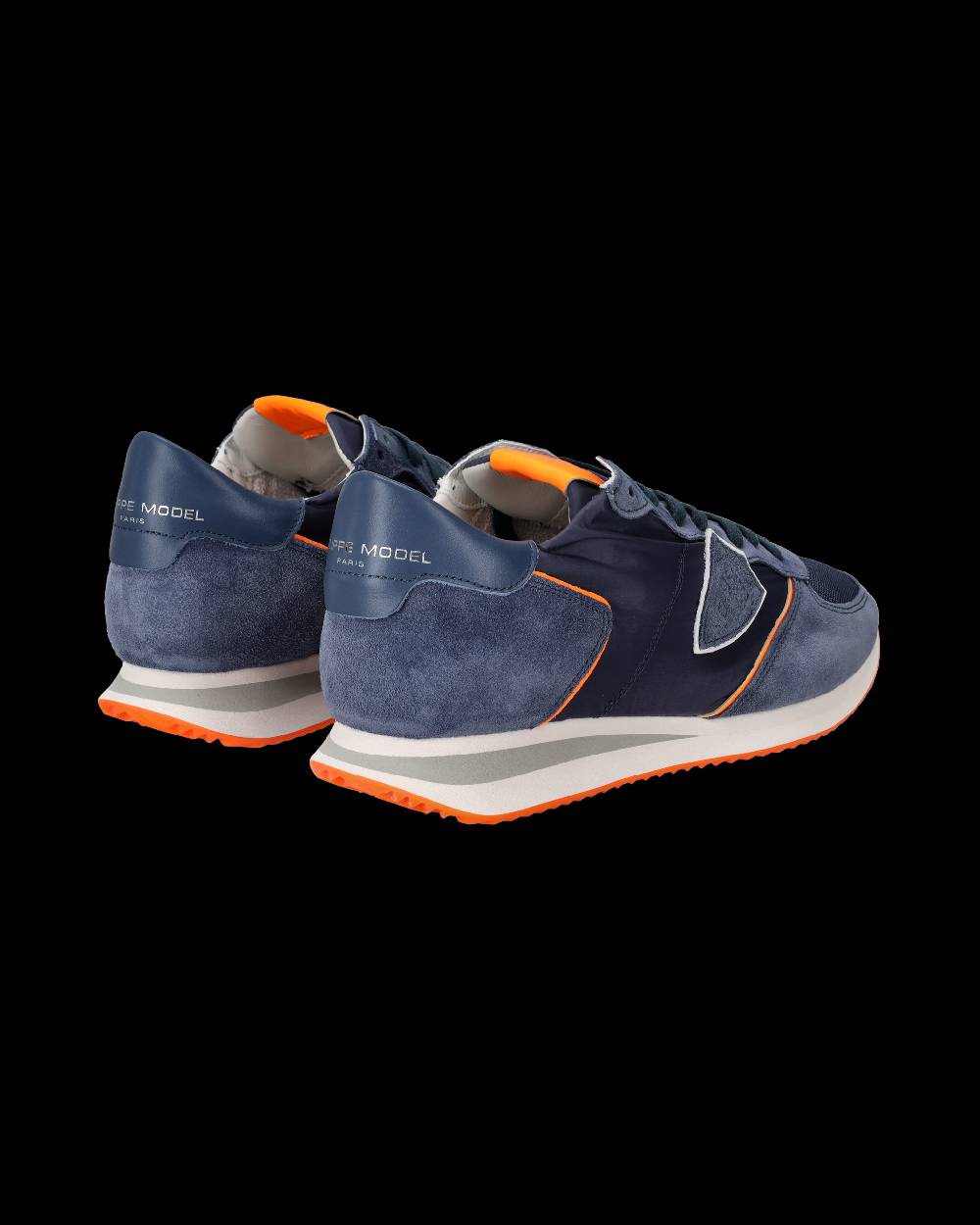 Philippe Model Sneakers Trpx da Uomo Blu e Arancioni in Tessuto Tecnico In Vendita