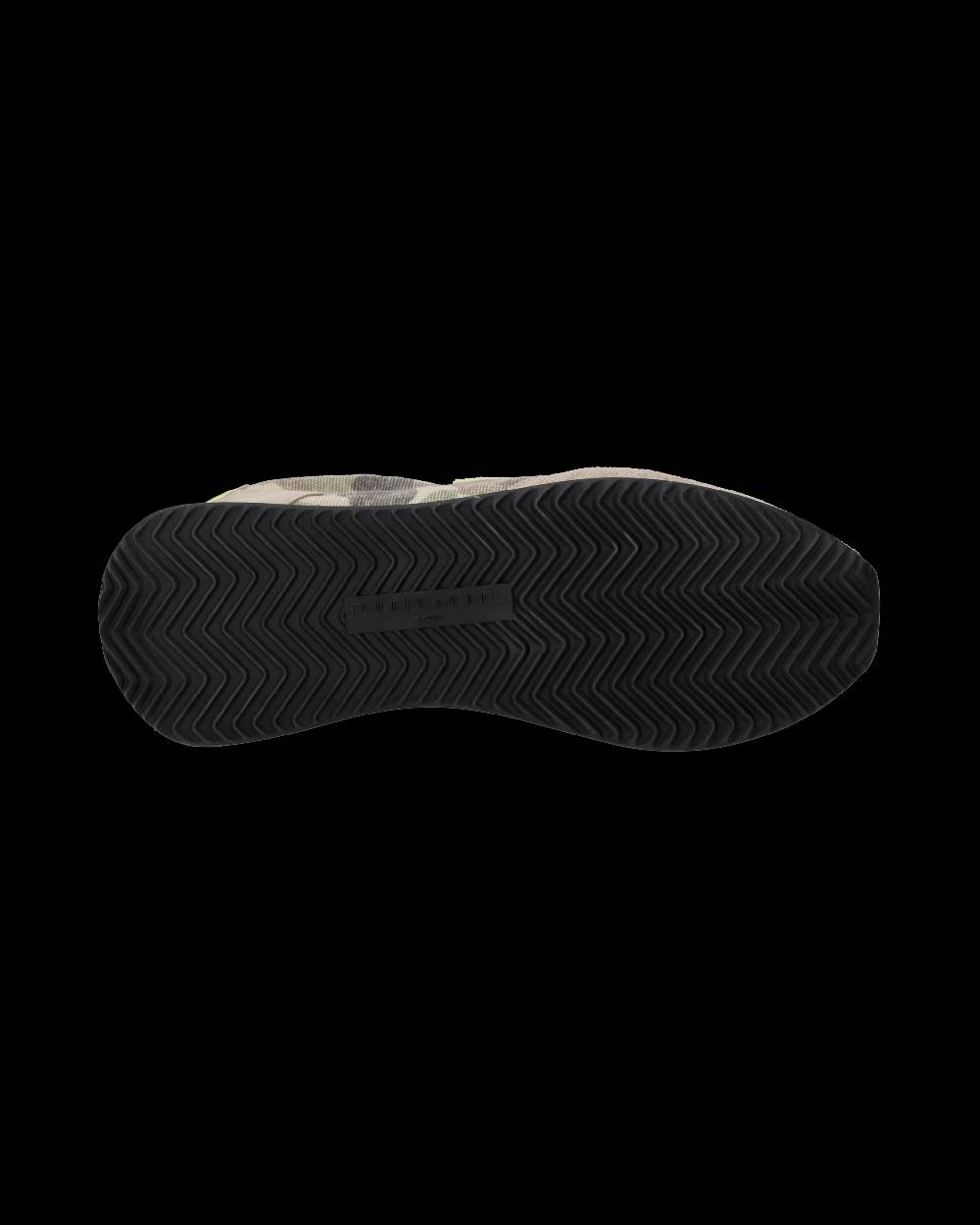 Philippe Model Sneakers Trpx da Uomo Verdi e Gialle in Tessuto Tecnico Saldi