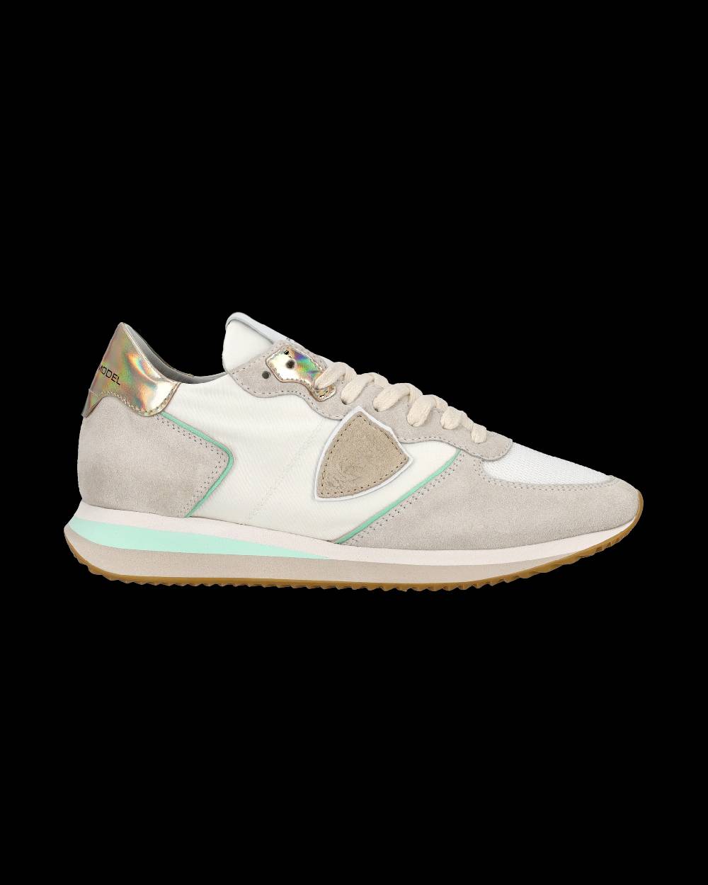 Philippe Model Sneaker bassa Trpx donna - bianco, acqua e oro Vendita Economica