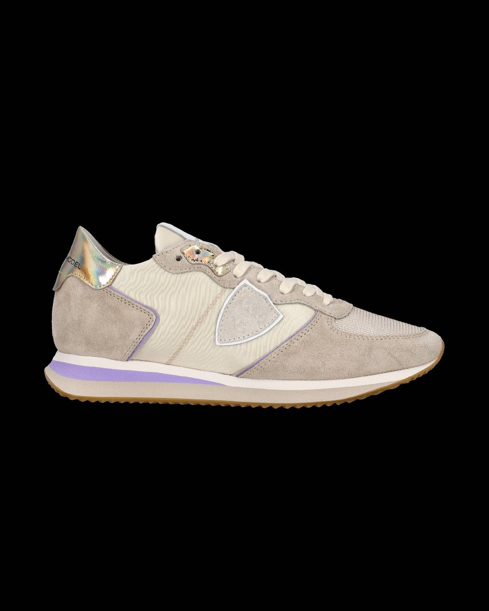 Philippe Model Sneaker bassa Trpx donna - beige e violetto Saldi Di Fabbrica