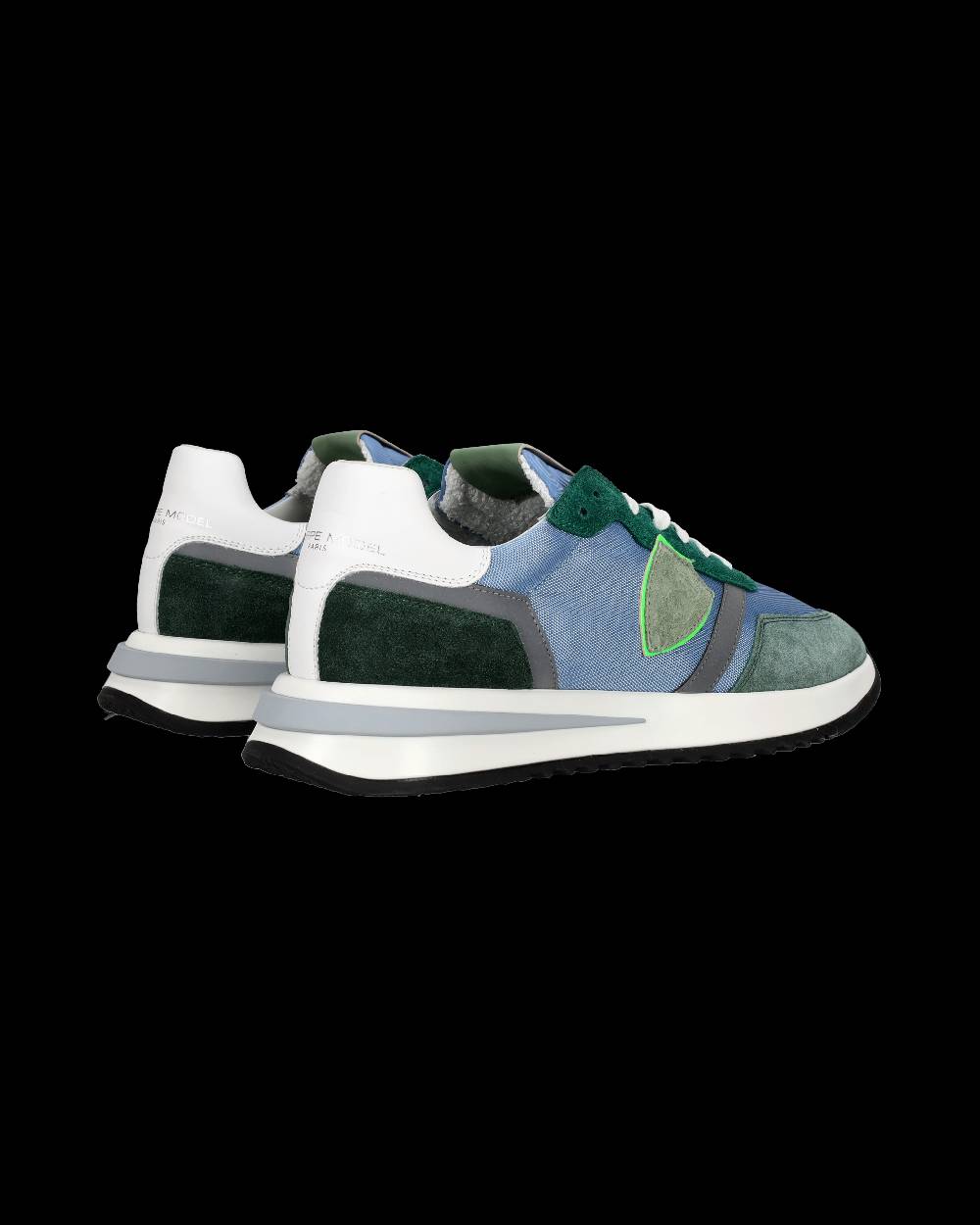 Philippe Model Sneaker bassa Tropez 2.1 uomo - verde e azzurro Offerta speciale della fabbrica