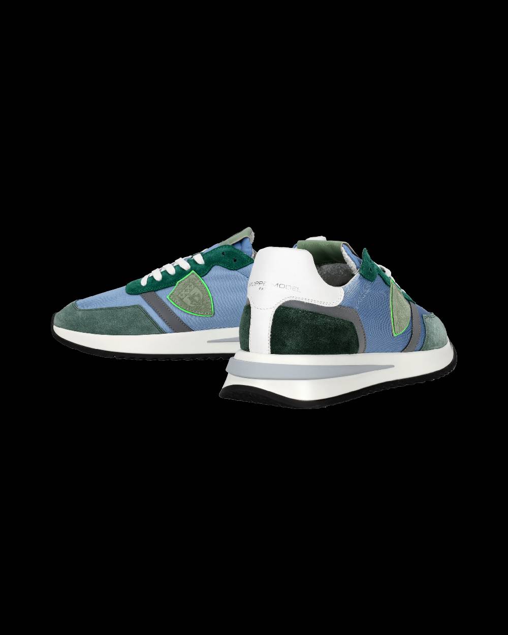 Philippe Model Sneaker bassa Tropez 2.1 uomo - verde e azzurro Offerta speciale della fabbrica