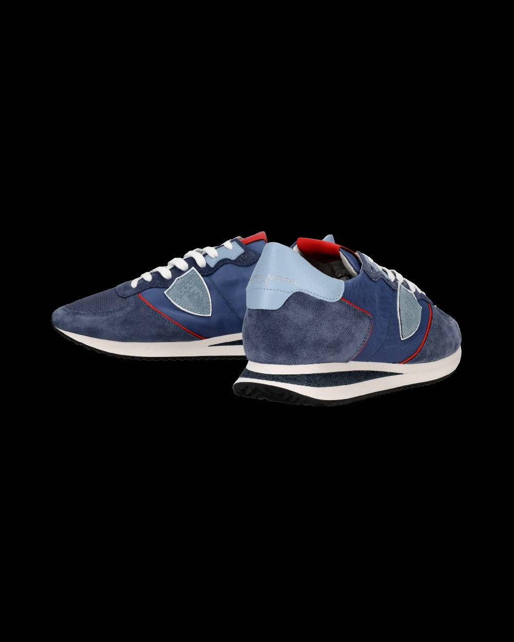 Philippe Model Sneaker bassa Trpx uomo - blu e rosso In Saldo