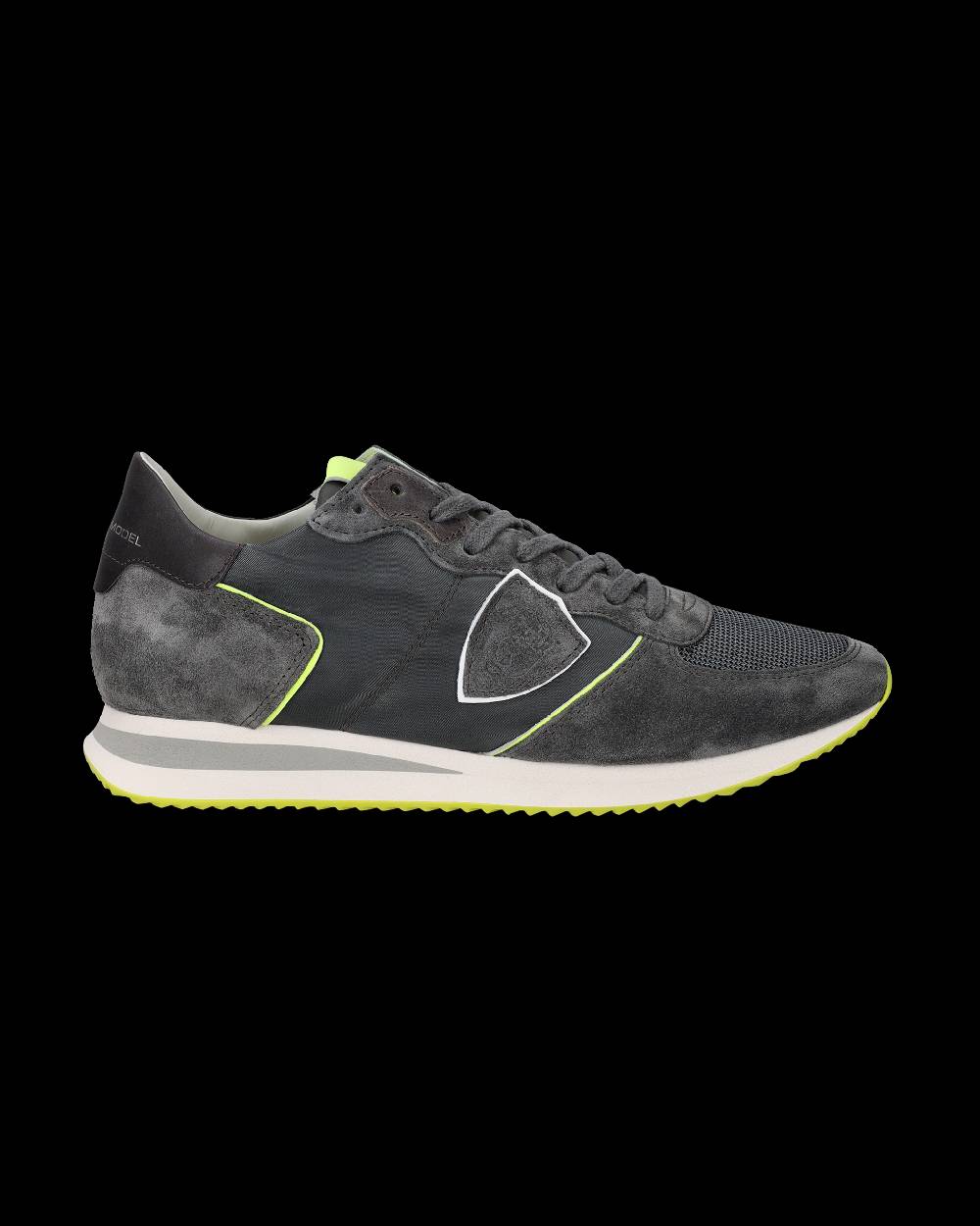 Philippe Model Sneaker basse Trpx uomo - antracite e giallo Moda