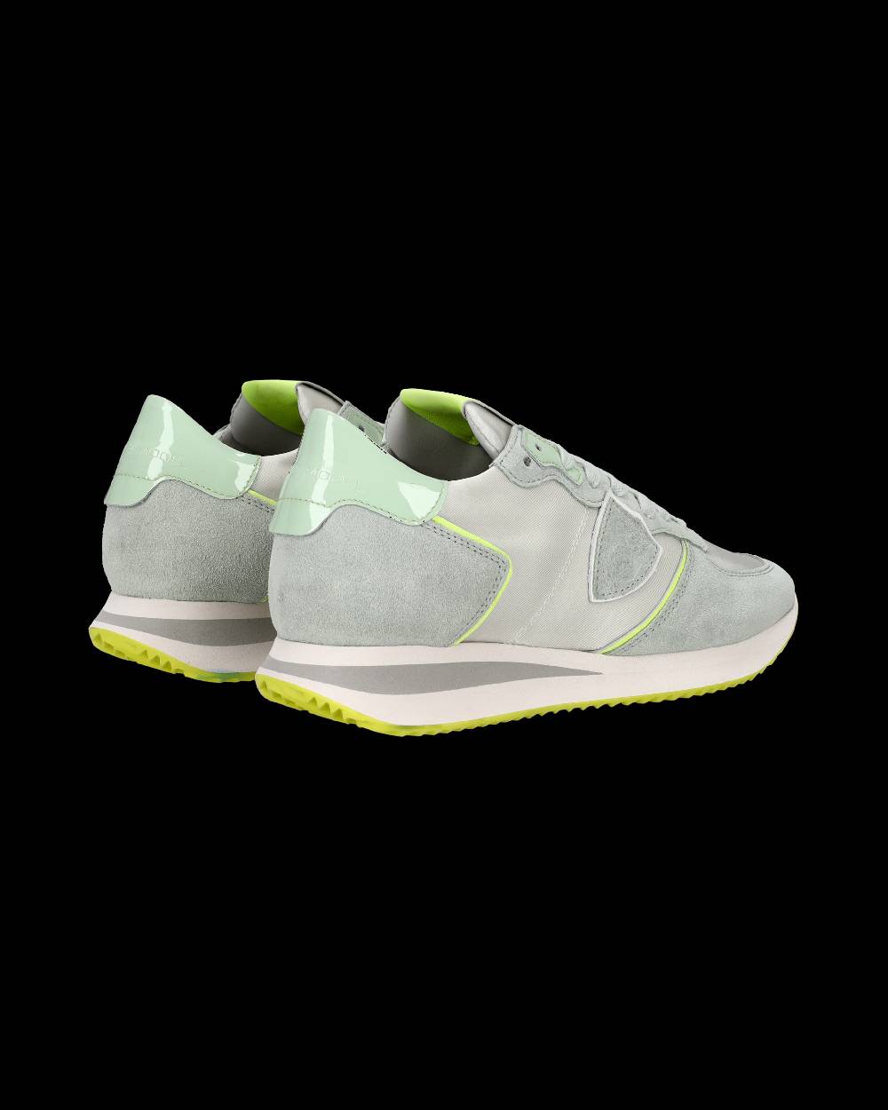 Philippe Model Sneaker bassa Trpx donna - verde acqua e giallo Italy