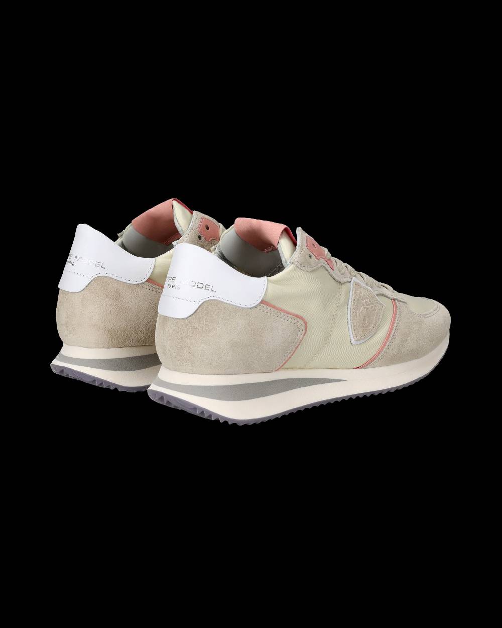 Philippe Model Sneakers Trpx da Donna Rosa Latte in Tessuto Tecnico 2025
