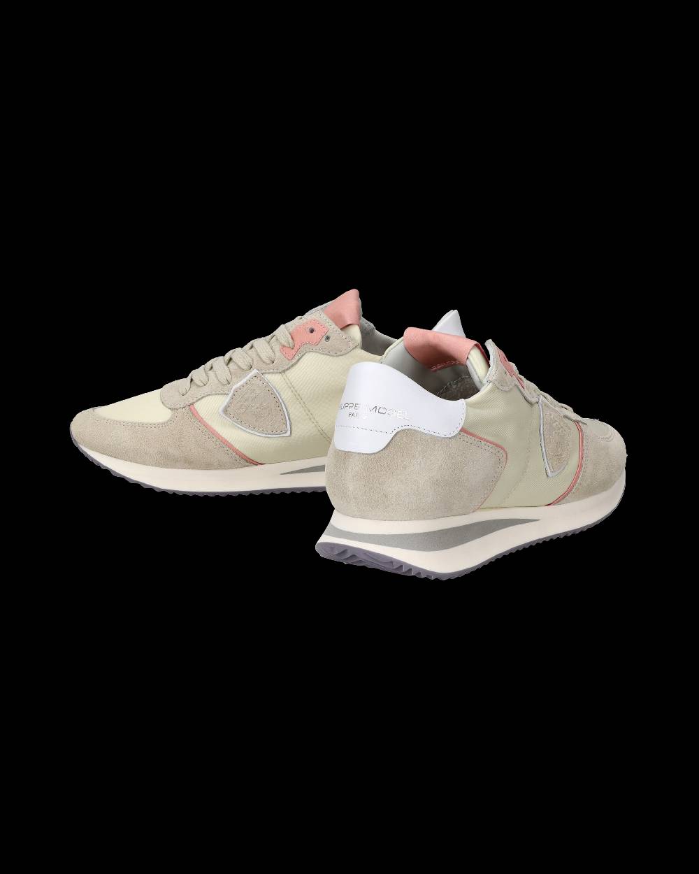 Philippe Model Sneakers Trpx da Donna Rosa Latte in Tessuto Tecnico 2025