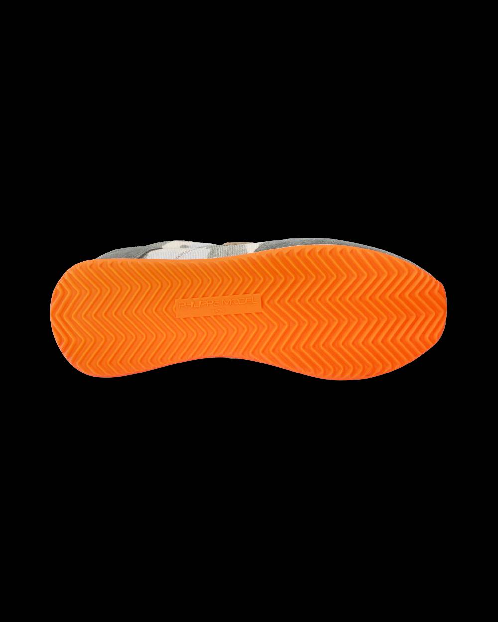 Philippe Model Sneakers Trpx da Uomo Verdi e Arancioni in Tessuto Tecnico Nuovo