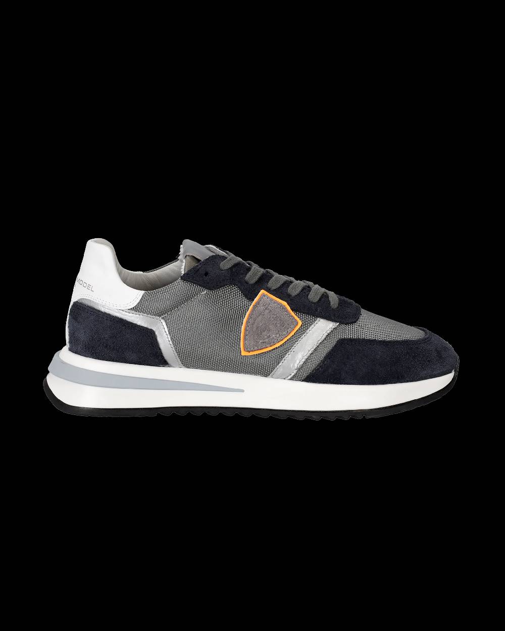 Philippe Model Sneaker basse Tropez 2.1 uomo - antracite e blu Vendita