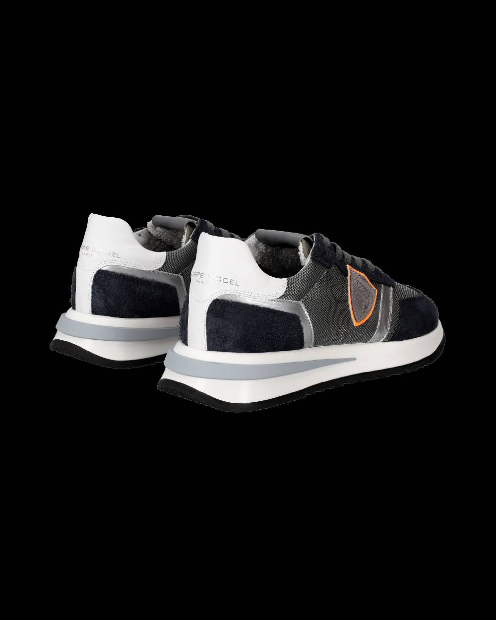 Philippe Model Sneaker basse Tropez 2.1 uomo - antracite e blu Vendita