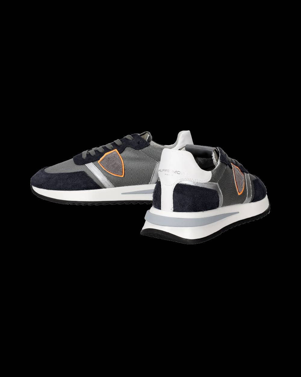 Philippe Model Sneaker basse Tropez 2.1 uomo - antracite e blu Vendita