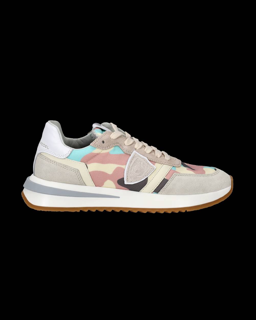 Philippe Model Sneakers Tropez 2.1 Bianche Donna in Tessuto Tecnico Spedizione Gratuita